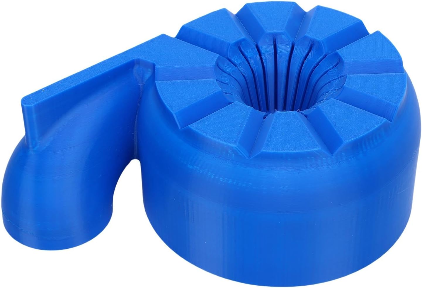Fruit Washer Bowl, Automatic Vegetable Cleaner Spinner Basket with Drain System ABS Kitchen Produce Washing Container for Fruits Vegetables (Blue)