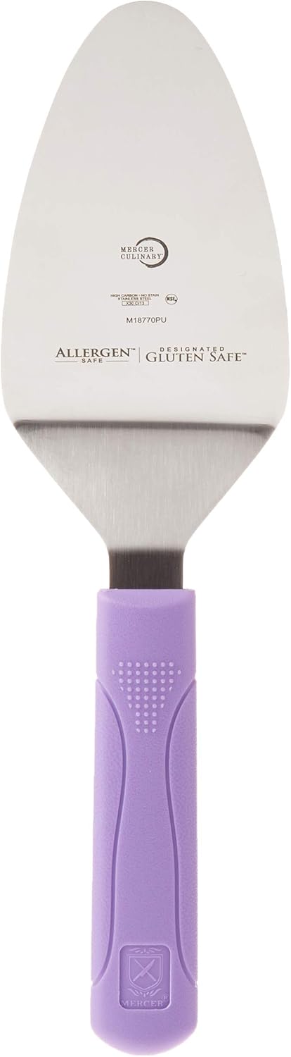 Mercer Culinary Millennia Bench Scraper, 5 7/8 Inch X 3 1/2 Inch Blade, Black Handle
