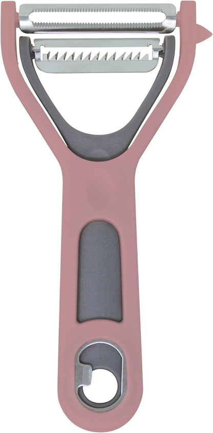 Swivel Vegetable Peeler with Built-in Eye Remover – Stainless Steel Blade with Comfortable Handle, Fruit and Vegetable Slicer, Potato and Carrot Cutter – Kitchen Tools & Accessories – Blue