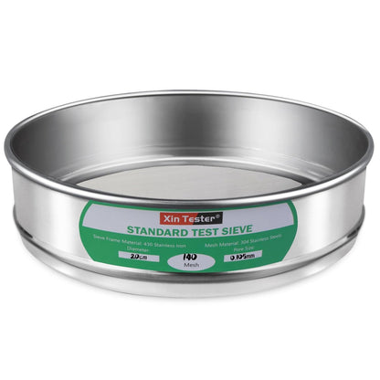 Xin Tester 325 mesh Standard Mesh Lab Sieves Laboratory Sample Test Analysis Sieve Dia 7.88 Inches