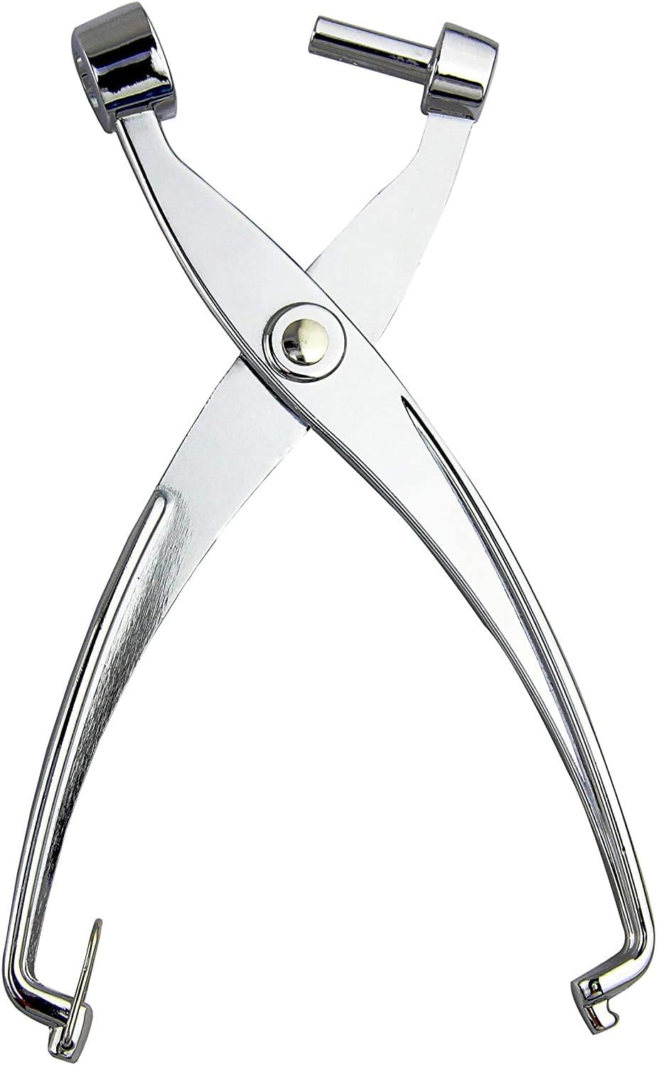 Cherry Pitter Remover, Heavy Duty Zinc Alloy Cherry Stoner - Silver