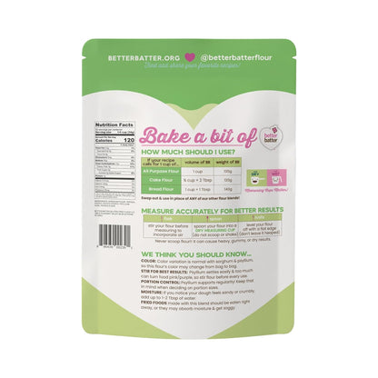 Better Batter Original Blend Multipurpose Gluten Free Flour 2.5lb – Certified GFCO, Vegan, Kosher, Non-GMO – Top 9 Allergen Free, Award Winning Cup-for-Cup Baking Alternative to Regular Wheat Flour