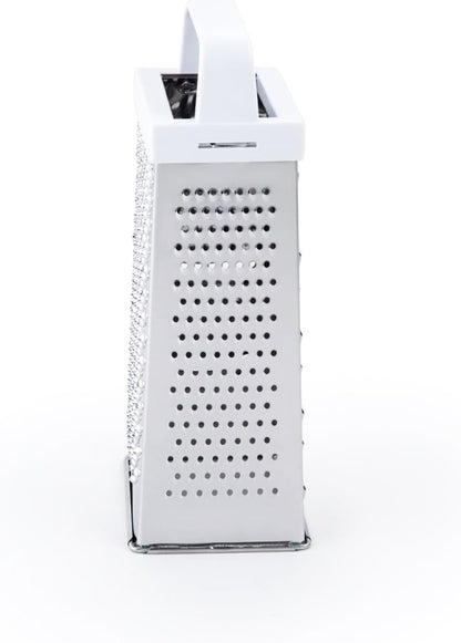 Fox Run 4-Sided Grater, Stainless Steel, 8-Inch