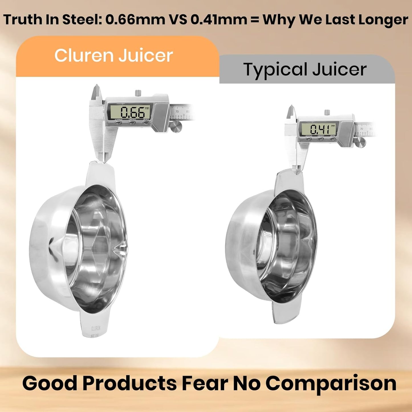 Premium 316L Stainless Steel Lemon Squeezer & Manual Juicer - Heavy Duty Hand Press for Orange, Citrus, Lime | Dishwasher Safe & Anti-Corrosion