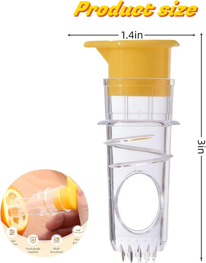 2-Pack Lemon Squeezer, Amazon Lemon Squeezer，4 Pairs Of Pe Disposable Gloves