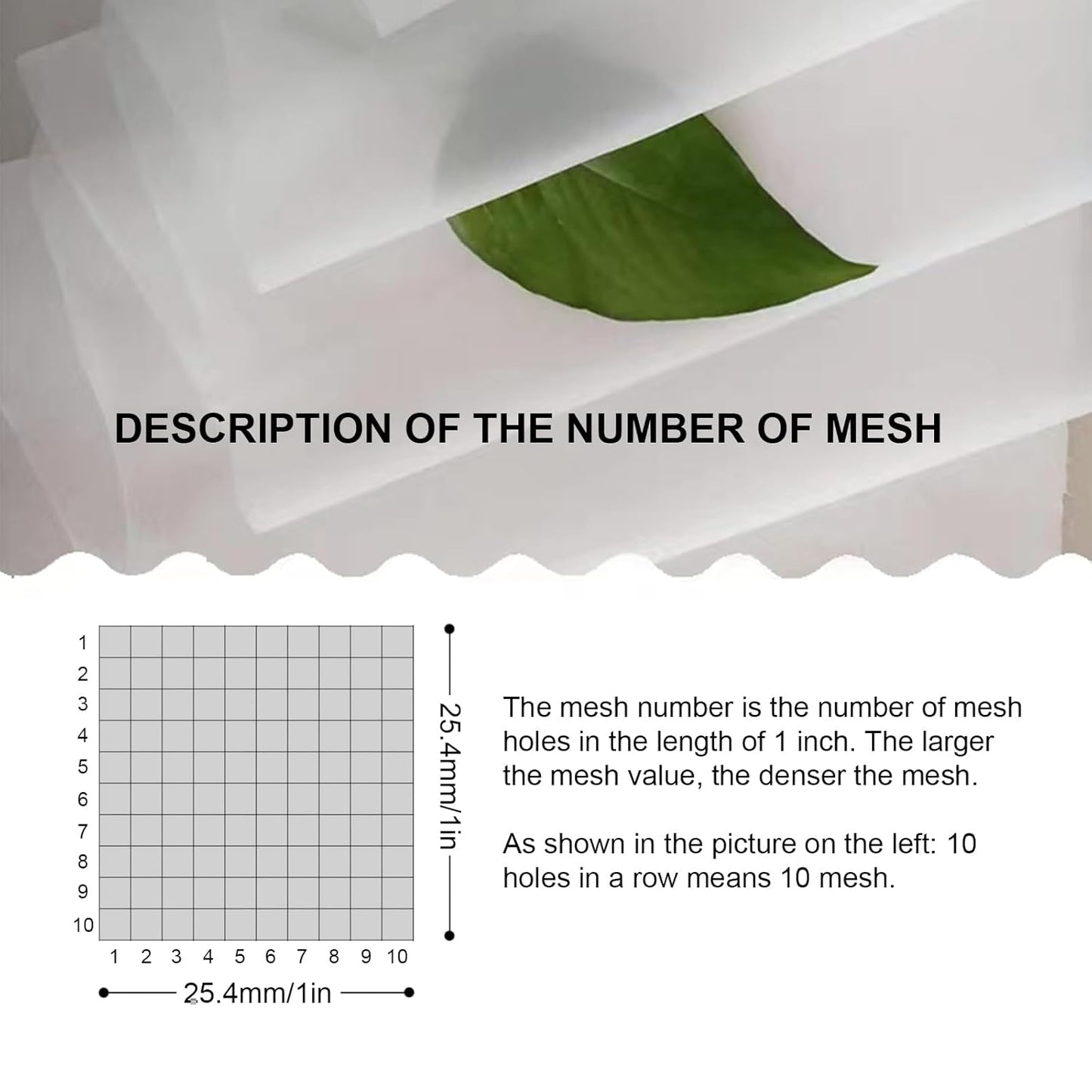 Nylon Mesh Fabric, 60 80 100 120 200 250 300 350 400 500 Mesh Filter, Reusable Strainer Cloth for Wine Juice Fresh Milk(1m x 1m) (200 mesh)