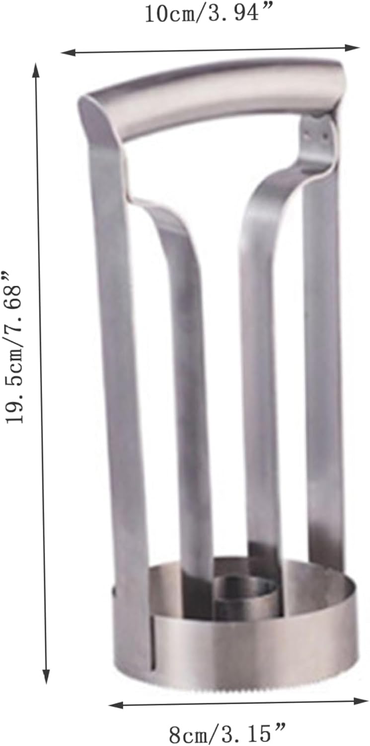 Pineapple Cutter Slicer Stainless Steel Pineapple Corer Fruit Core Remover for Kitchen Fruit Rings 8cm slicer