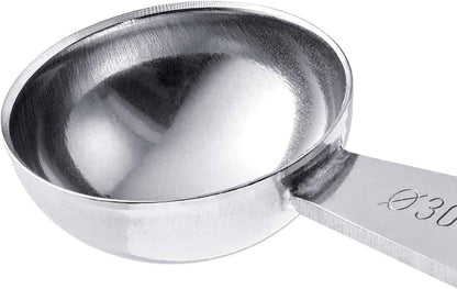 triangle Double Melon Baller - 0.4 in (10 mm) - Stainless Steel Scoop for Fruits, Vegetables, Butter & More - Comfortable, GreenGrip Handle - Dishwasher Safe - Made in Germany