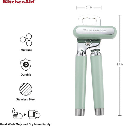 KitchenAid Gourmet Multifunction Can Opener/Bottle Opener, 8.36-Inch, Black