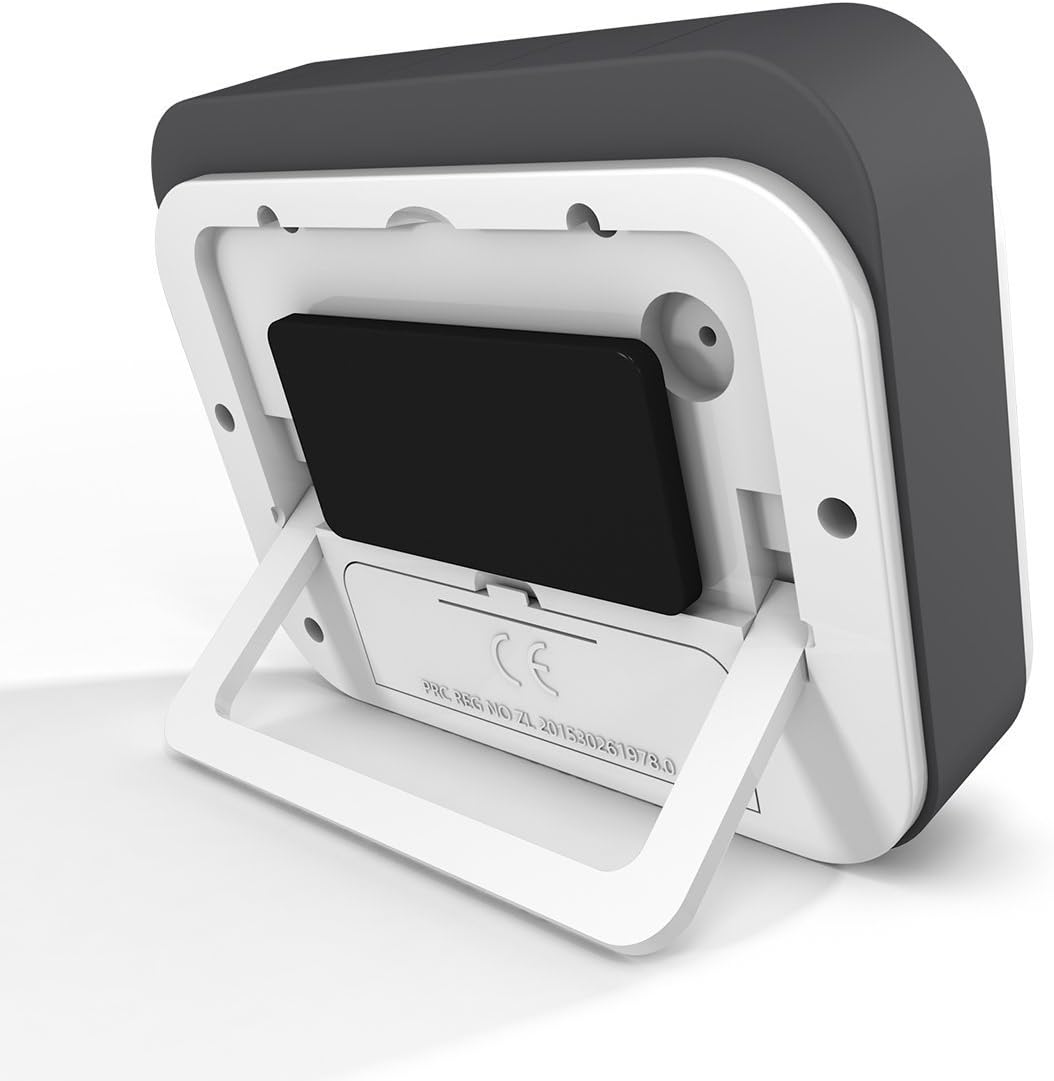 VPAL Digital Kitchen Timer 12/24 Hours Alarm Clock with Magnetic Back and Retractable Stand, Large LCD Display