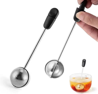 2pack Tea Ball, tea infuser for loose leaf tea, tea strainers for loose tea, stainless steel tea strainer, loose leaf tea steeper, easy clean, tea fine mesh strainer reusable