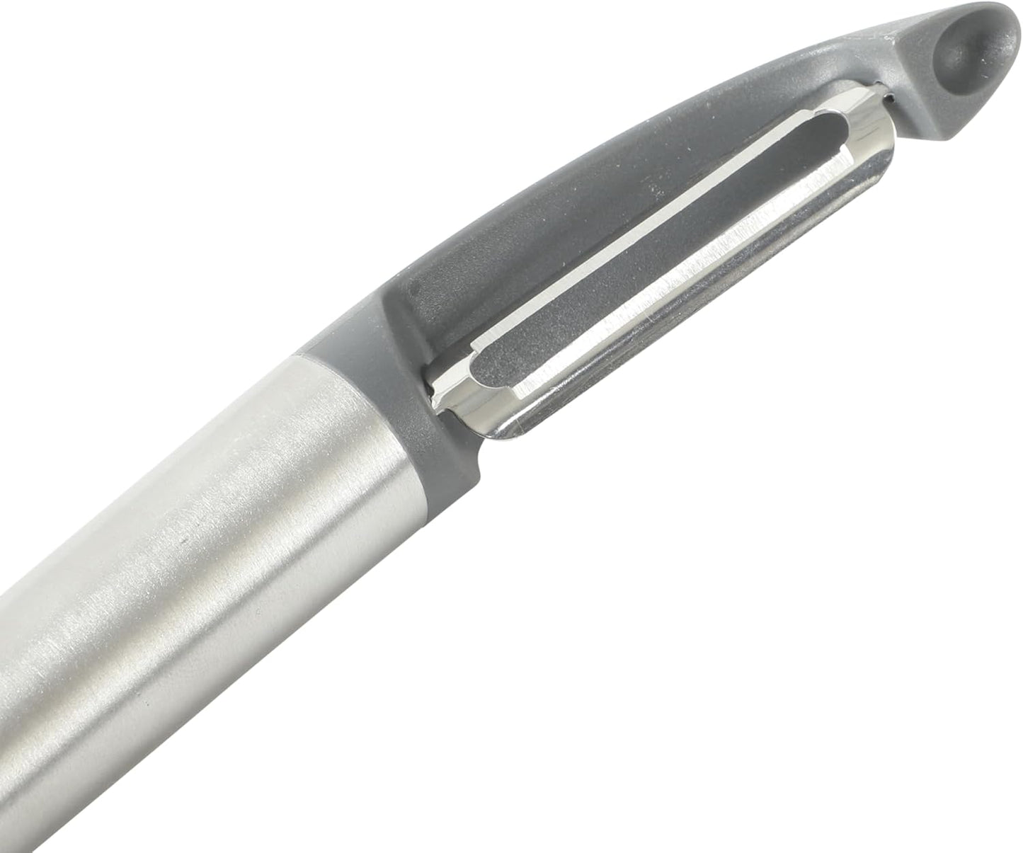 Oster Chadswyck 8” Can Opener, Stainless Steel Manual Can Opener with Soft Grip Handles, Smooth Edge Cutting, Dishwasher Safe