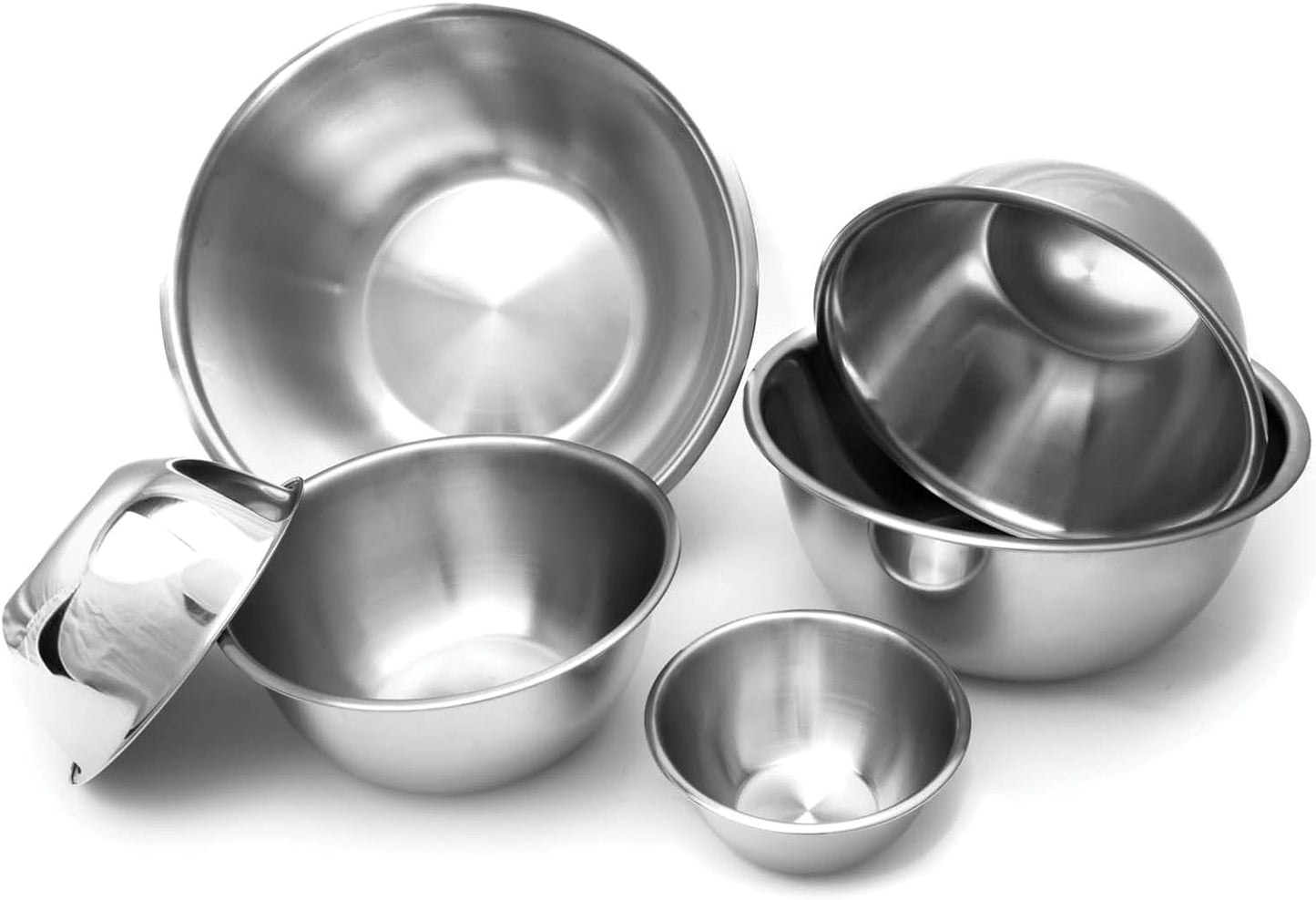 Fox Run Stainless Steel Mixing Bowl, 10.75 Quart Capacity Large Metal Bowl