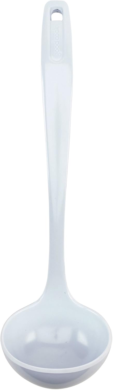 Good Cook Classic 12-inch White Melamine Pasta Server