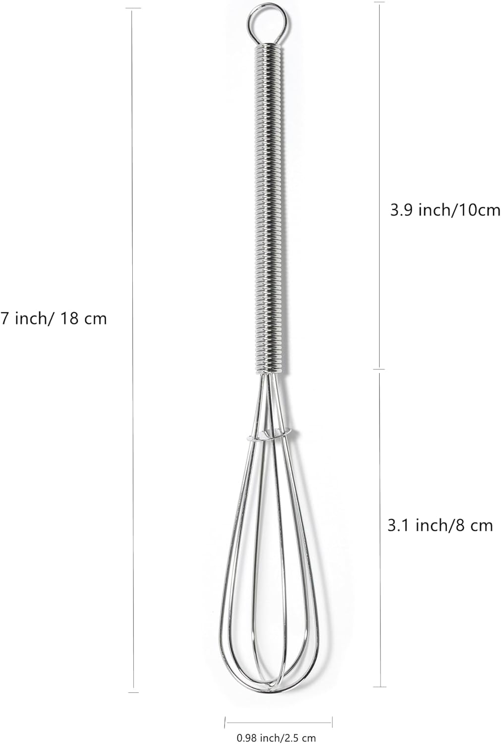 Mini Whisks 7 inch 4Pcs
