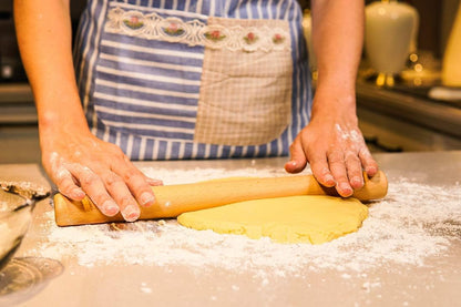 Classic French Rolling Pins Bamboo Wooden Rolling Pin for Baking Pizza Dough Pie Cookie, 13-Inch