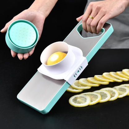 Vegetable Chopper and Spiralizer, Food Chopper with Container, Fruit Slicer, Kitchen Gadgets & Gifts, Home Essentials