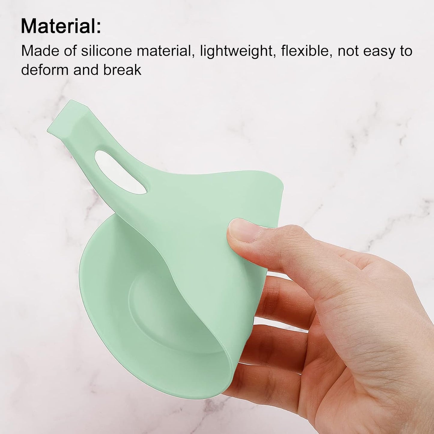 uxcell Silicone Spoon Rest, 7.68" x 3.74" Heat Resistant Kitchen Utensil Holder Spatula Ladle Rest for Counter Stove Top, Black 8Pcs