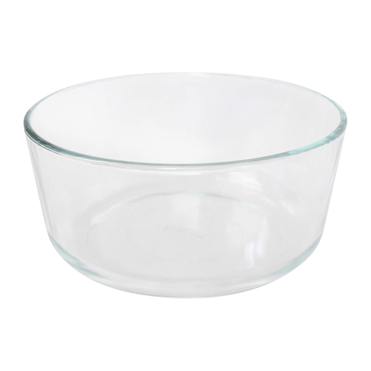 Pyrex 7203 7-Cup Glass Bowl and 7402-PC 6/7-Cup Turquoise Lid - Made in USA