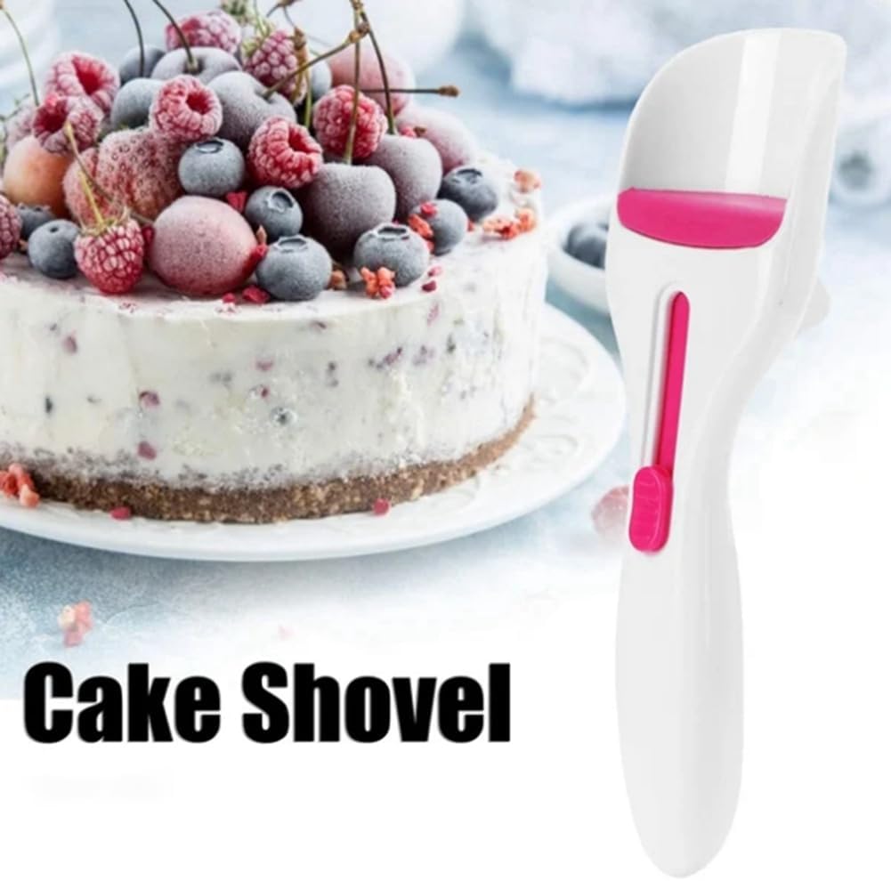 2pcs Cake Batter Distribution Scoop, One-Touch Sliding Button Dispenses Batter, Home Batter Dispenser Baking Tool
