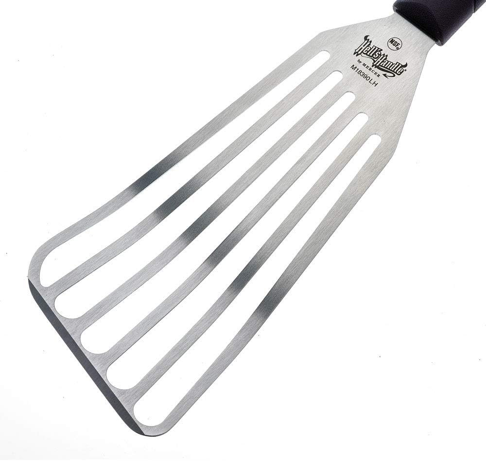 Mercer Culinary Hell's Handle Large Fish Turner/Spatula, 4 Inch x 9 Inch