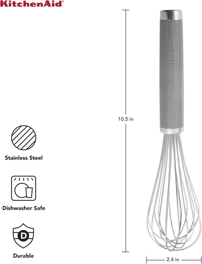 KitchenAid Classic Utility Whisk, 10.5 Inch, Black