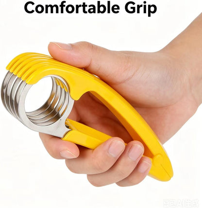 Multifunctional Fruit Slicer and Cutter Machine for Apple Grape Strawberry Banana Salad Cutter Tool for Cucumber Stainless Steel
