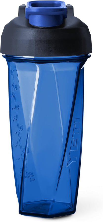YETI Yonder Helimix Vortex Blender Shaker Bottle Holds up to 20oz | No Blending Ball or Whisk | USA Made | Portable Pre Workout Whey Protein Drink Shaker Cup | Dishwasher Safe, Clear
