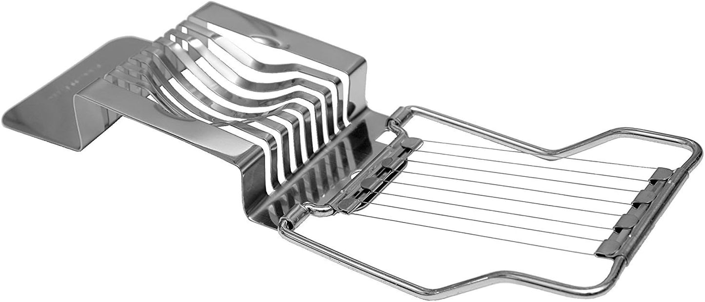 Fox Run Mushroom and Egg Slicer, Cast Aluminum,Silver