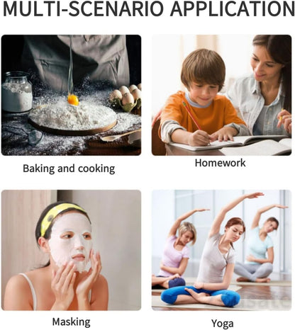 Kitchen Timer, Magnetic Visual Countdown Timer with Loud 72dB Alarm Mechanical Analog Dial for Cooking Baking Home Gym Office
