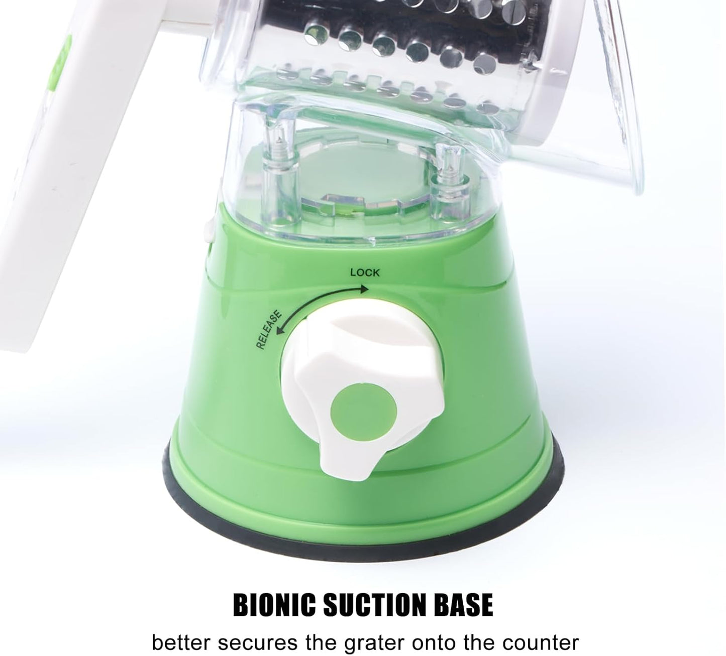Cheese Grater Cheese Grater With Handle Rotary Cheese Grater With Handle Premium Rotary Cheese Grater With Hand Crank - Perfect For Family Chefs And Cheese Lovers (Green)