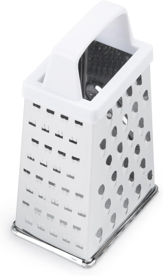 Fox Run 4-Sided Grater, Stainless Steel, 8-Inch