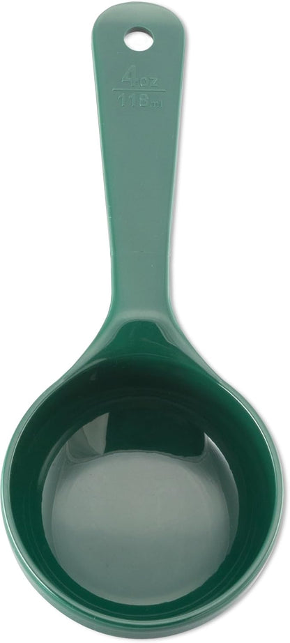 Carlisle FoodService Products 492104 Measure Miser Solid Measuring Spoon with Short Handle, 1 Ounce, Yellow
