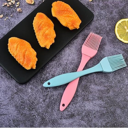 5 PCS Small Silicone Brush Cooking Oil Brush Food Brushes for BBQ Grill Kitchen Cakes Baking Brushes