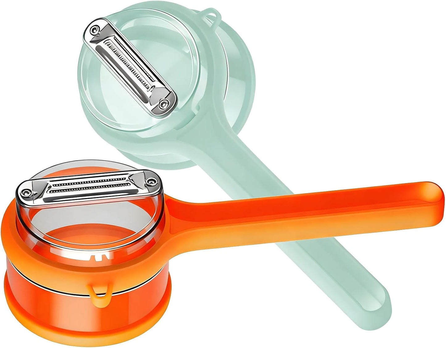 Vegetable Peeler with Container, Special Fruit Peeler with Catcher, Peeler with Storage for Kitchen, Box Storage Vegetable & Fruit Peeler for Potatoes, Apples, Carrots