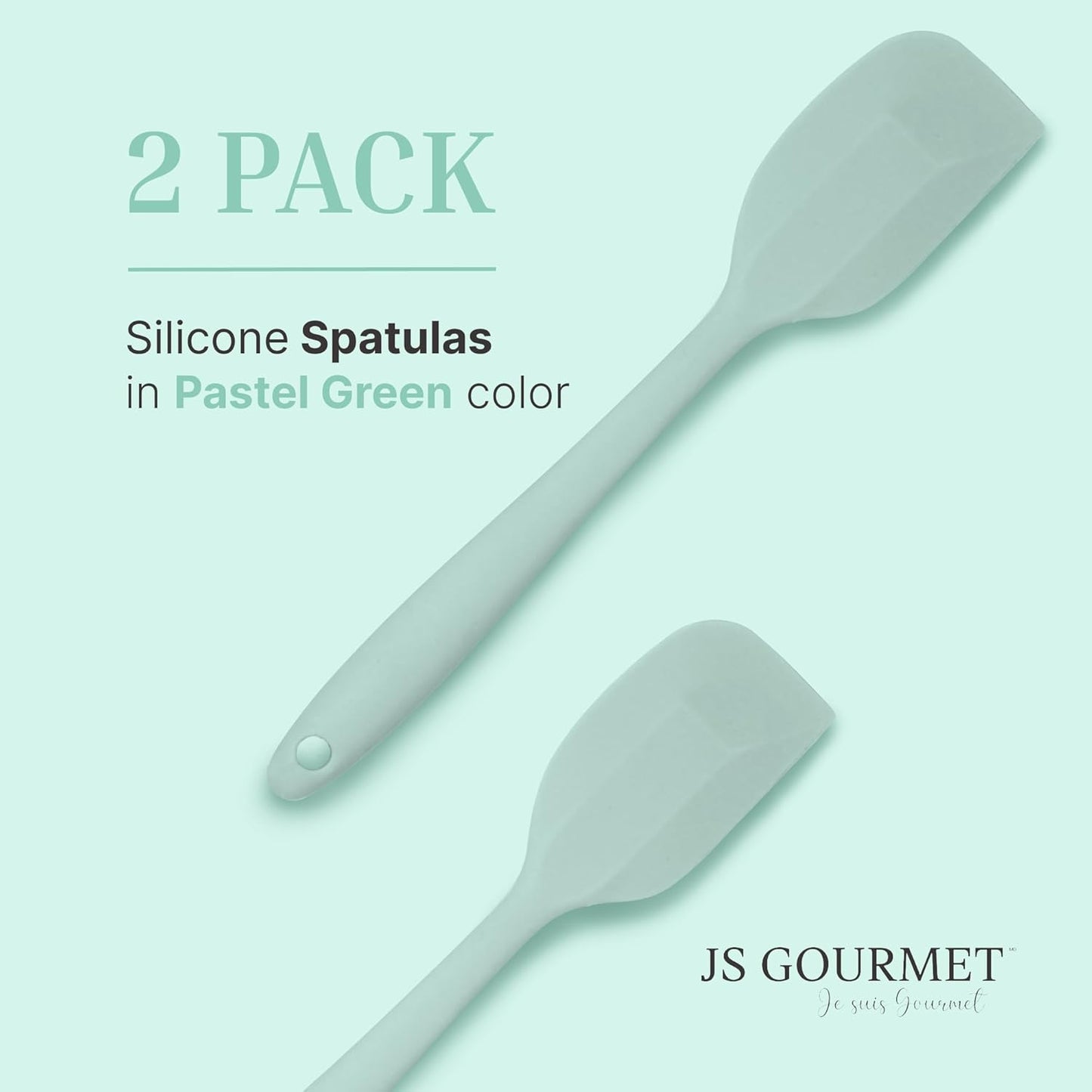 Silicone Pastry Brush Set – 2-Piece Set of Basting Brushes for Cuisine and BBQ – Kitchen Tools and Accessories with Comfortable Handles, Heat-Resistant Utensils for Cooking & Baking – Pastel Pink