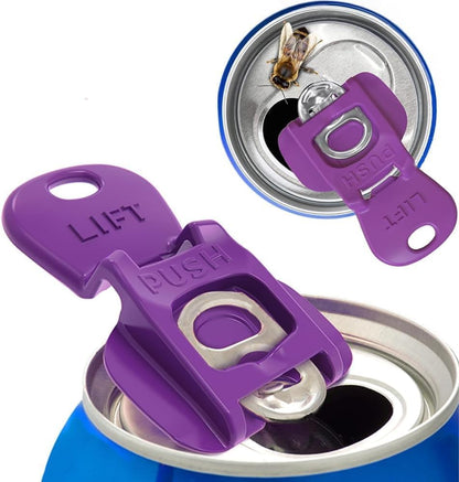 Pop Can Opener – 4 Pack Beer Can Opener, Soda Can Tab Opener, Party Essential Tool, Great Tool for Bartenders