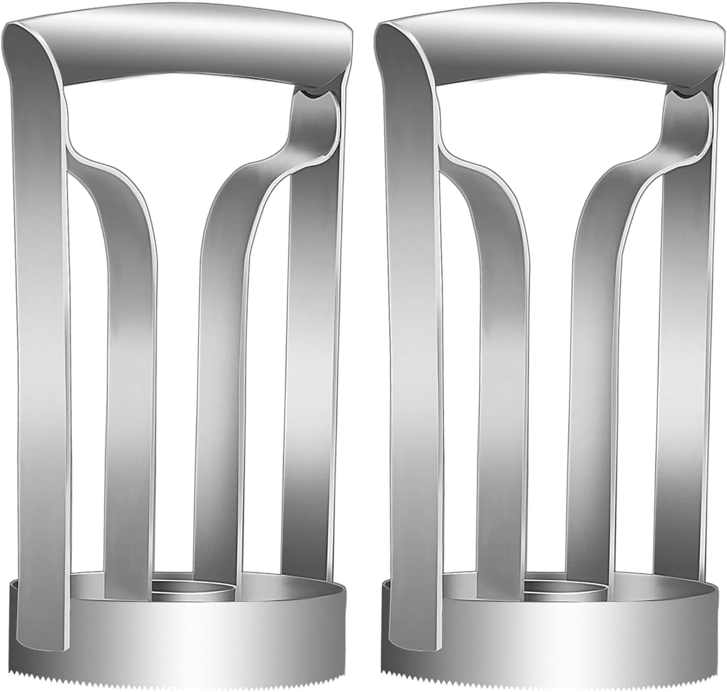 Pineapple Corer Slicer, Stainless Steel, Coreless Design, Comfortable Grip, for Home and Restaurant Use (2)