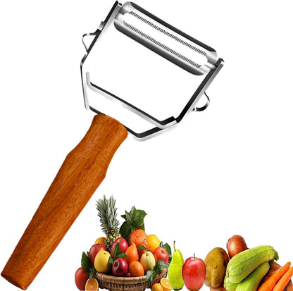 Vegetable Peeler Sharp Stainless Steel Blades for Veggie Potato Sugarcane Pumpkin Papaya Peeling Tool