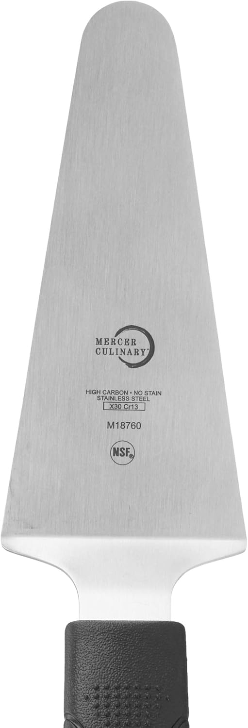 Mercer Culinary Millennia Bench Scraper, 5 7/8 Inch X 3 1/2 Inch Blade, Black Handle