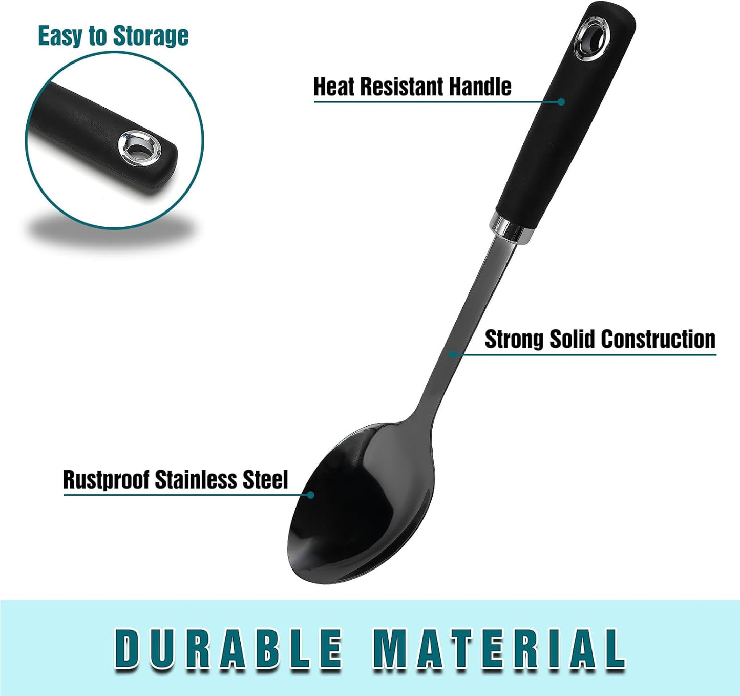 Stainless Steel Slotted Turner Spatula, Metal Spatula for Cast Iron & Stainless Steel Pans, Thin Edge Kitchen Turner for Eggs, Pancakes, Burgers, Dishwasher Safe