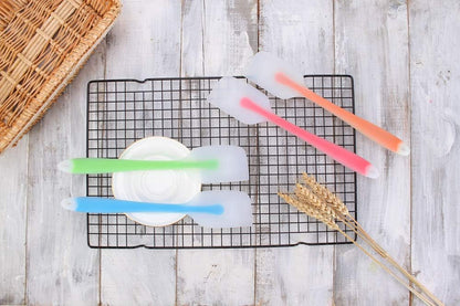 HiramWare Silicone Spatula Set of 4 - Heat Resistant Flexible Spatula 450F with Stainless Steel Core - Food Grade Premium Good Grip Kitchen Utensils - Seamless, Heavy Duty, BPA Free, Dishwasher Safe