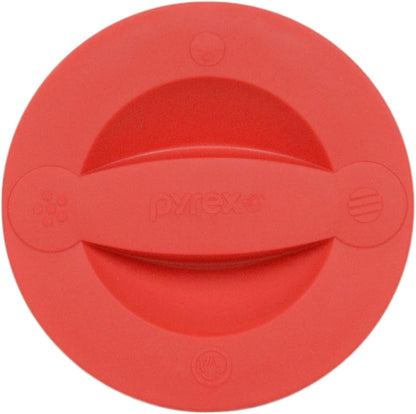 Pyrex 516-RRD-PC 2-Cup Red Measuring Cup Lid (2-Pack) - Made in the USA