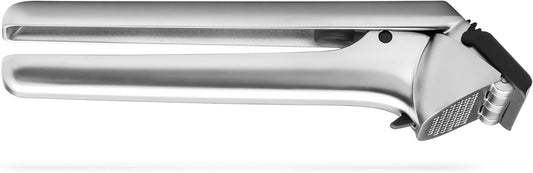 Dreamfarm Garject Lite 2-In-1 Garlic Peeler, Garlic Press & Mincer with Garlic Peel Ejector, Nylon - Red