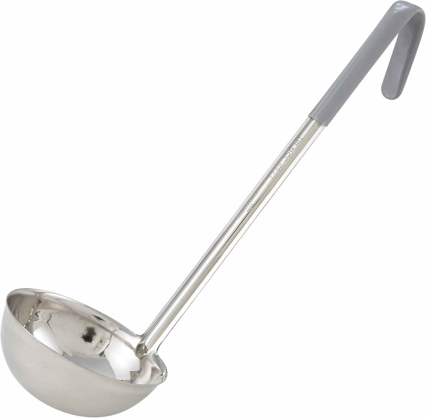 Winco Stainless Steel Ladle, 8-Ounce