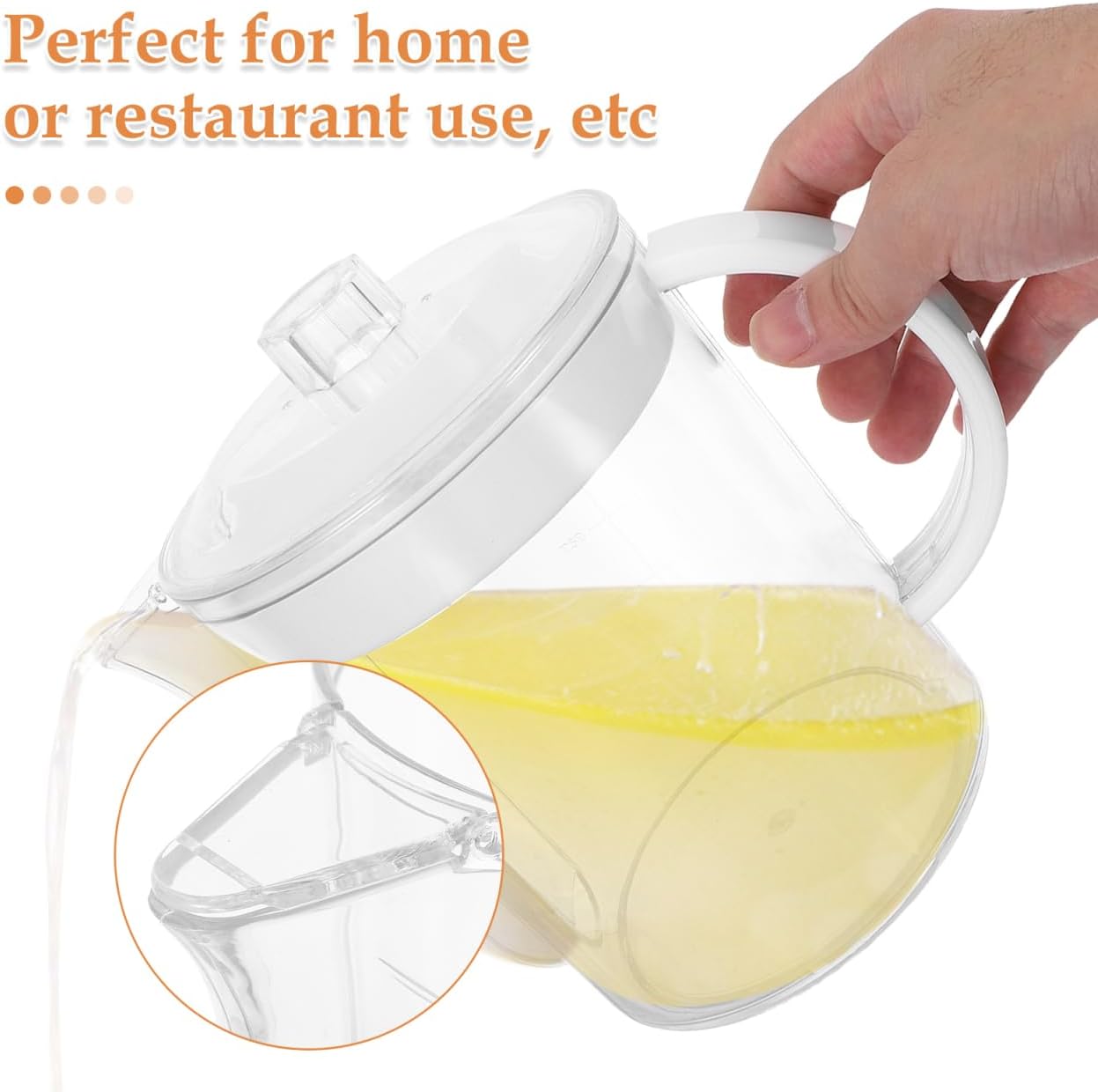 Luxshiny Grease Separating Measuring Cup 50Oz Oil-Sealing Soup Pot with Strainer Filter for Home Kitchen Cooking Oil and Gravy Separation Microwave Safe