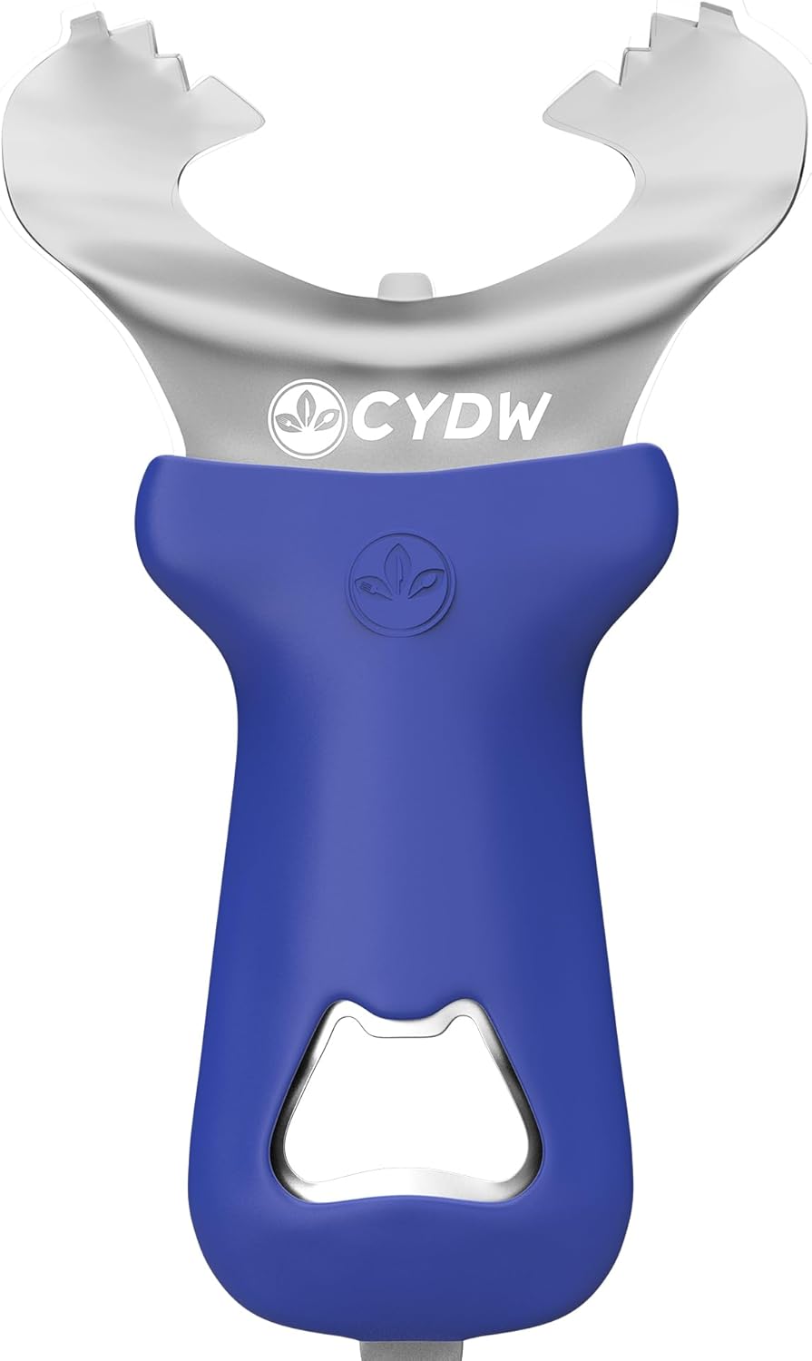 CYDW Mason Jar Opener Tool with Soft Touch Handle, No Lid Dents or Damage, Can Opener Manual Multi-Purpose, Easy Twist Manual Handheld Top Remover, Canning Supplies, Bottle Opener, Made for Lifetime