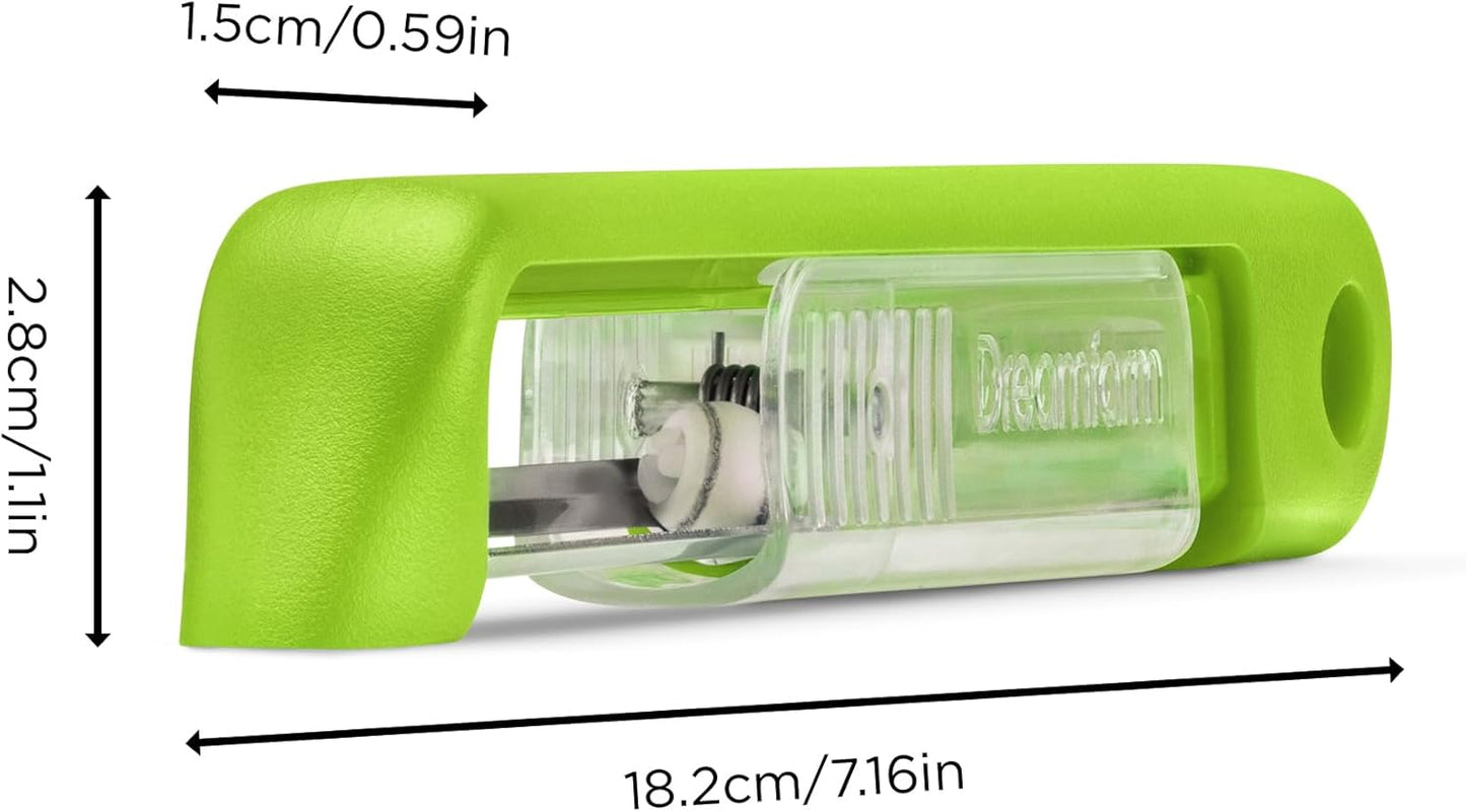 Dreamfarm Sharple Self-Sharpening Vegetable & Food Vertical Speed-Peeler - Red
