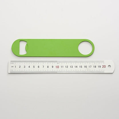 3 Pack 7" Heavy Duty Flat Bottle Opener, Pink