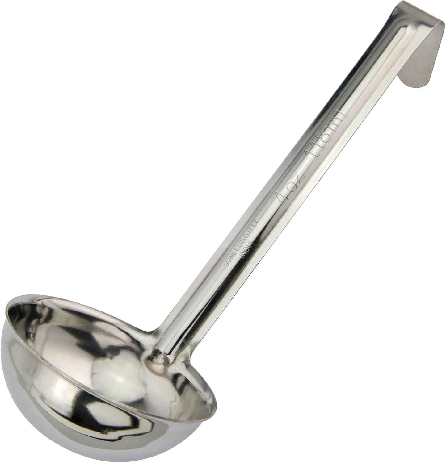 Winco Stainless Steel Ladle, 8-Ounce